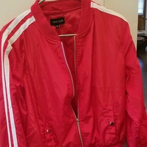 Red bomber jacket 🚭